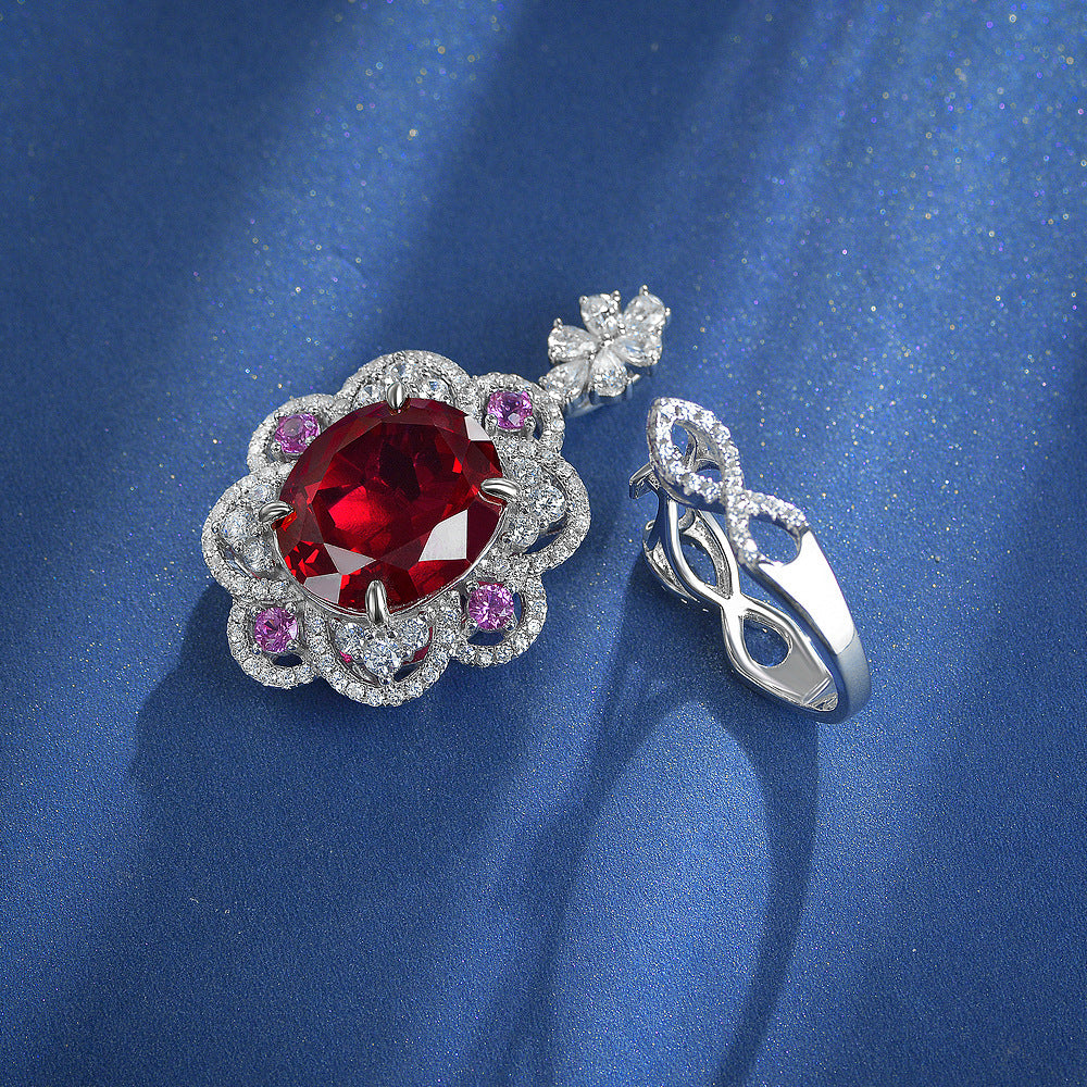 Blingrunway S925 爱心向日葵戒指