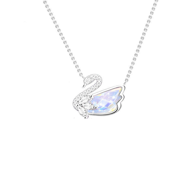 Aurora Series Swan s925 Necklace