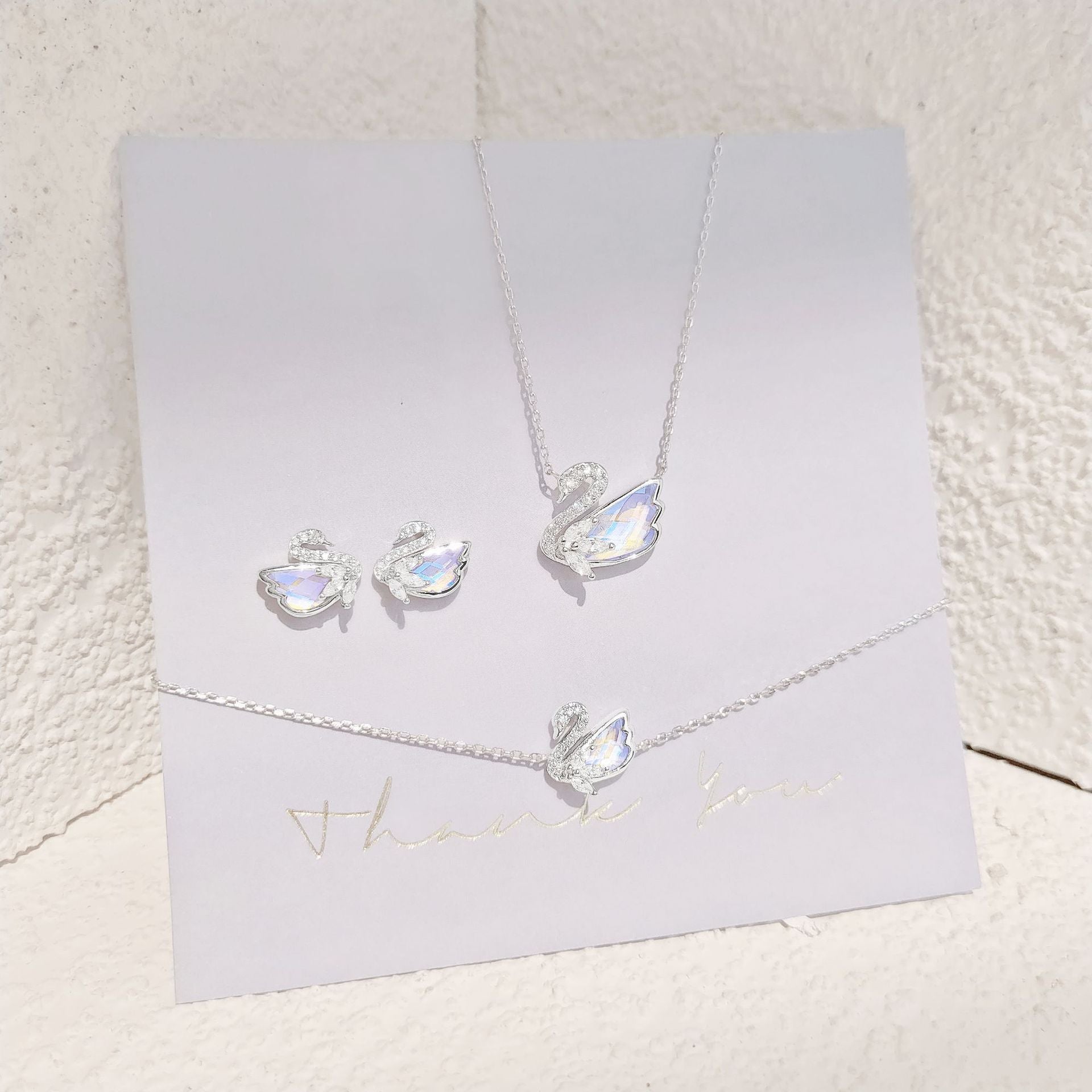 Aurora Series Swan s925 Necklace