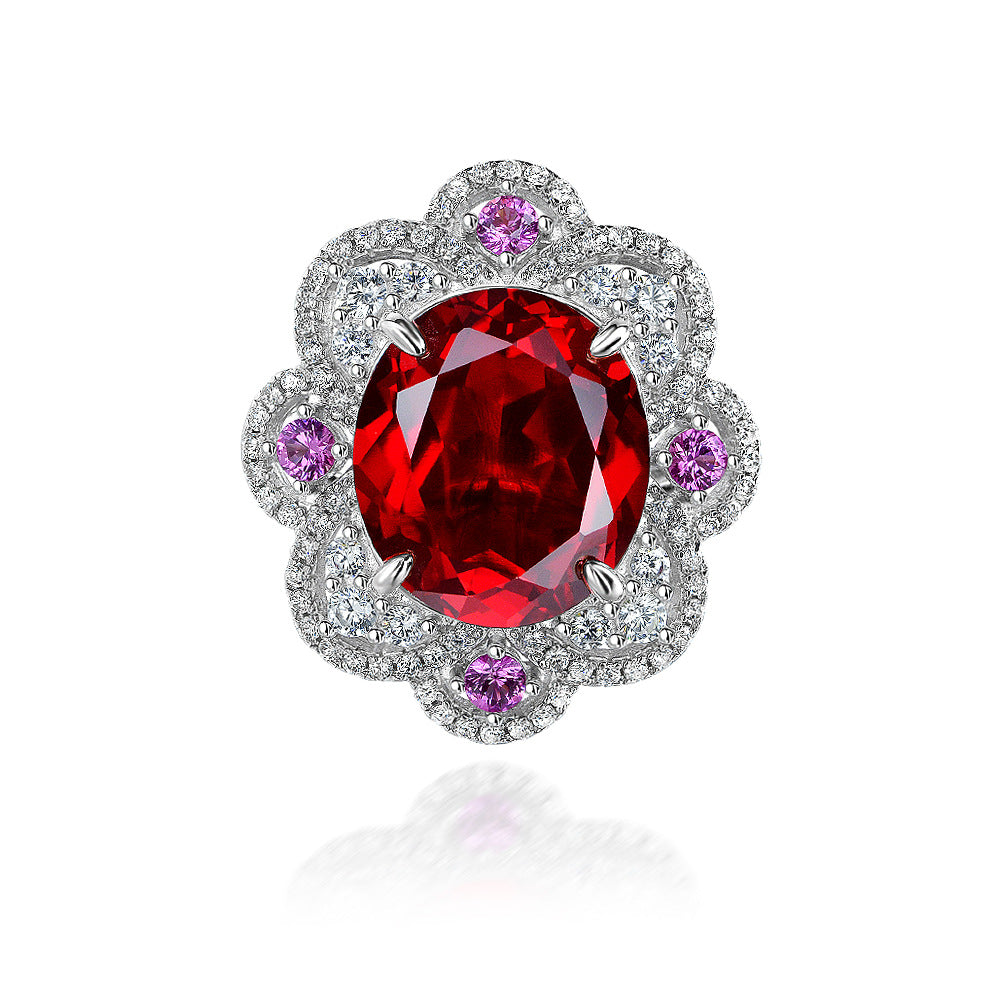 Blingrunway S925 Love Sunflower Ring