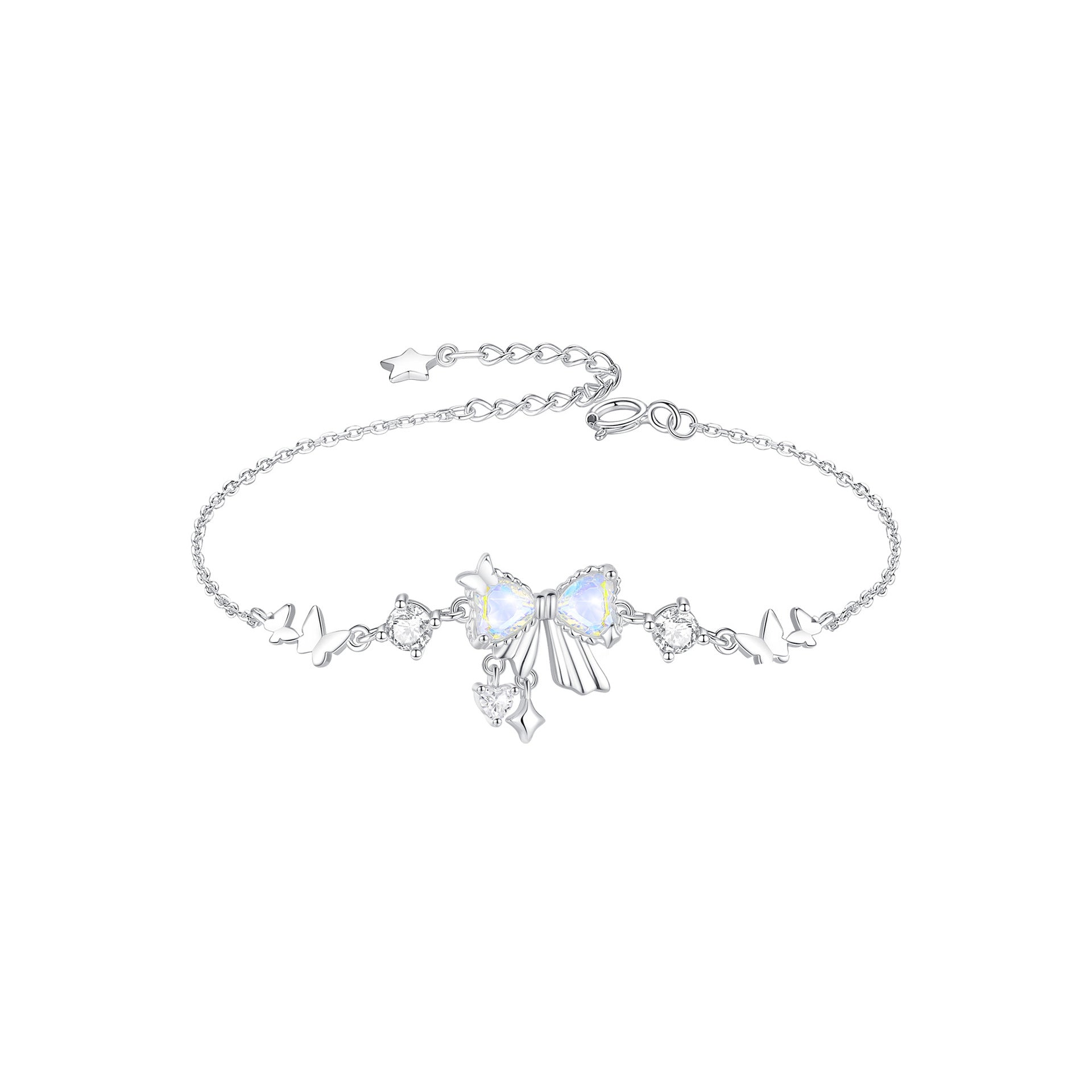 Aurora Series Bow s925 necklace