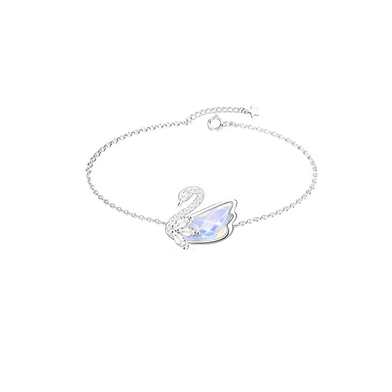Aurora Series Swan s925 Necklace