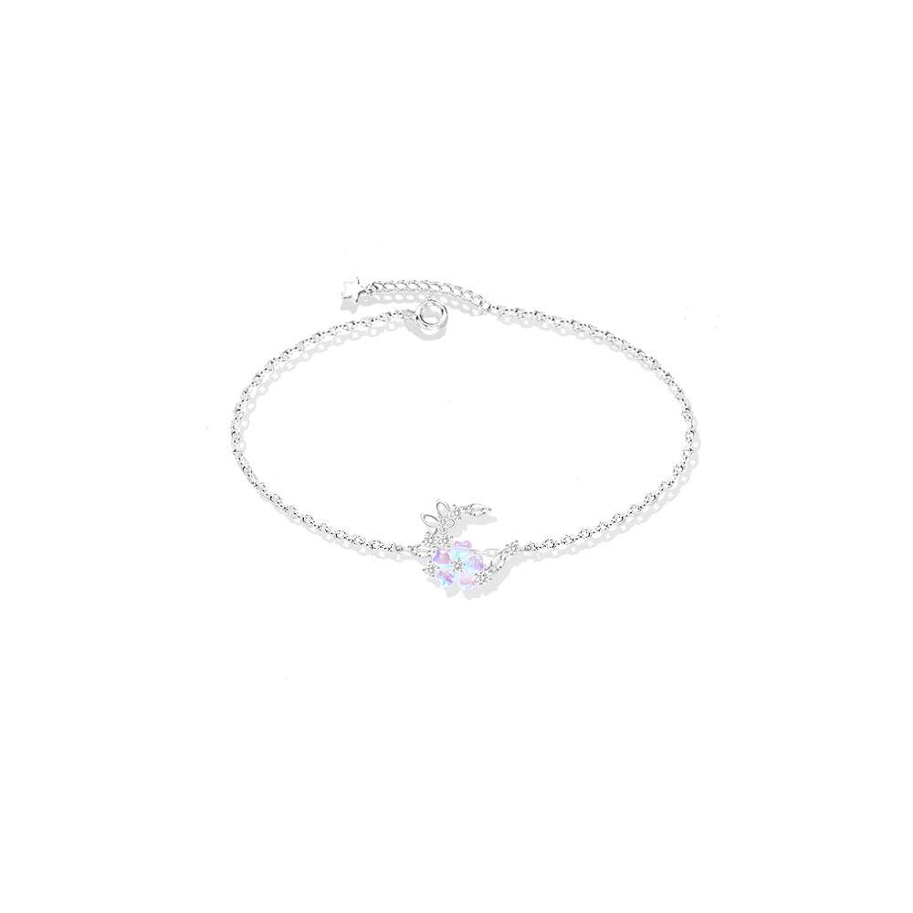 Fantasy Cherry Blossom Butterfly Series s925 Sterling Silver Set