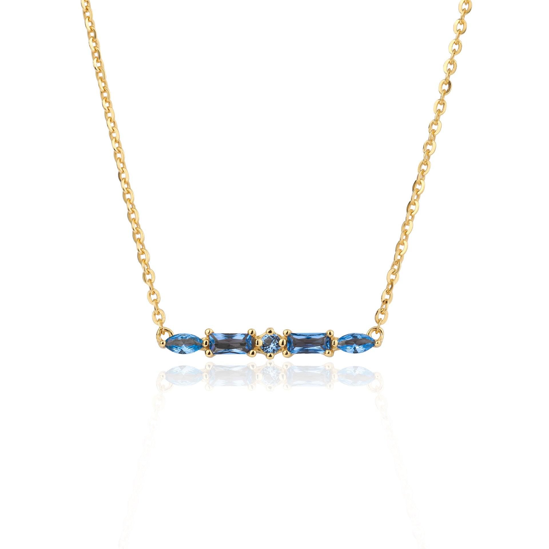 Classic Series S925 Sterling Silver Moissanite Diamond Clavicle Chain