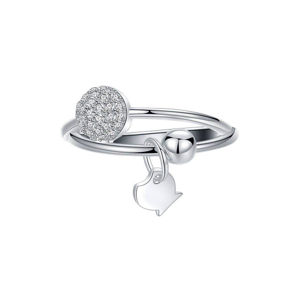 Small fish pendant handmade series S925 silver ring-BlingRunway